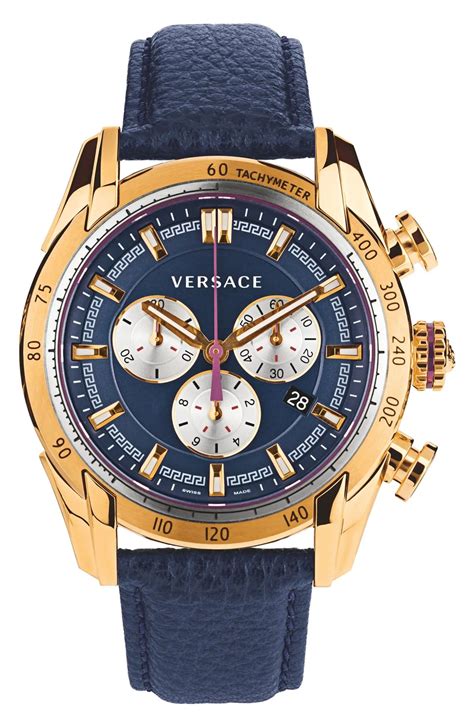 versace black watches|Versace watch with chronograph q5c.